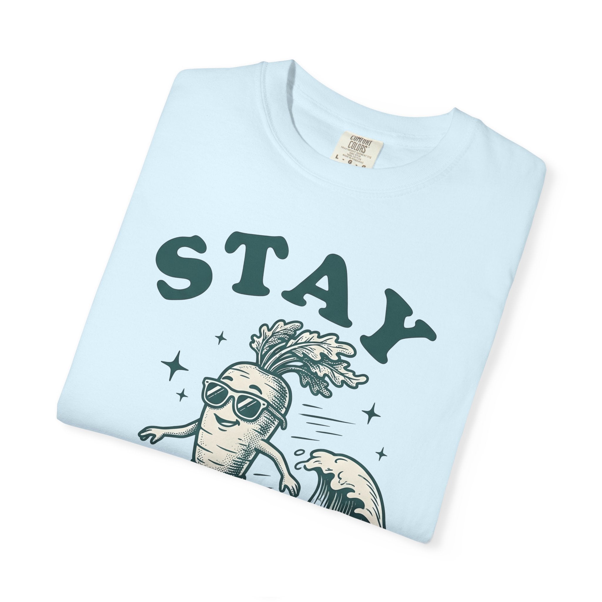 Carrot Surfing Shirt Easter Garden Gift Women Throwback Tee Surfing T-Shirt Easter Fan Retro Tshirt Yard Graphic Outline Sunglasses Tshirt