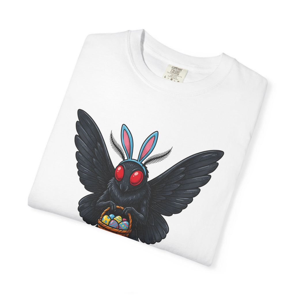Mothman Costume Shirt Easter Cryptid Gift Women Cartoon Tee Mothman Costume T-Shirt Easter Fan Cryptid Graphic Tshirt Retro Easter Basket