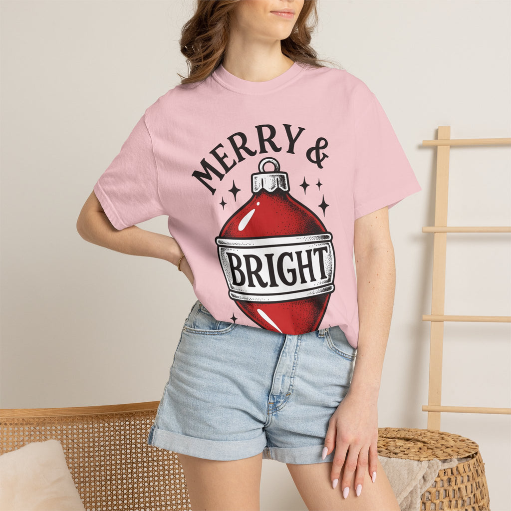 Holiday Ornament Shirt Christmas Celebration Gift Women Retro Tee Bauble T-Shirt Xmas Fan Vintage Tshirt Party Graphic Sketch Star Shapes