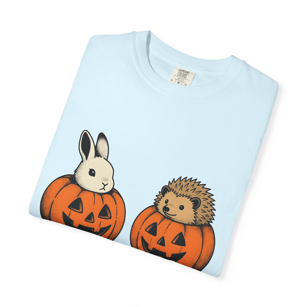 Hare Spiny Squash Shirt Halloween Creatures Gift Women Classic Tee Gourd T-Shirt Horror Fan Retro Tshirt Monster Graphic Drawn Lantern