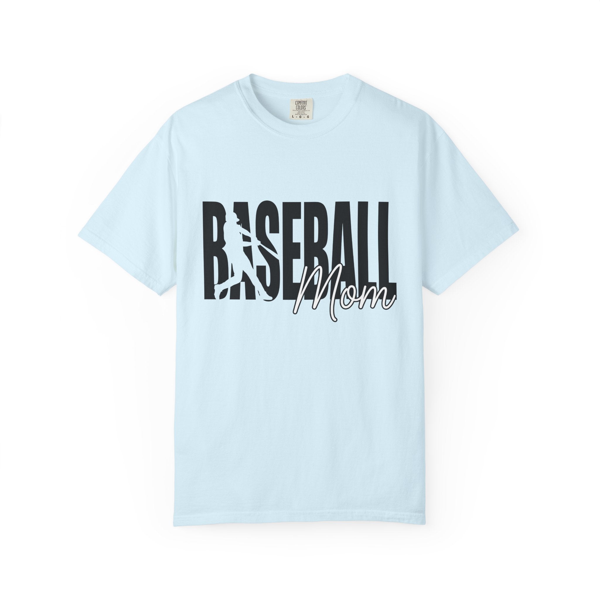 Baseball Player Shirt Baseball Mom Family Gift Women Bold Tee Ballplayer T-Shirt Mom Fan Baller Tshirt Clan Graphic Minimalist Script Tshirt