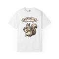 Tree Squirrel Shirt Funny Pet Gift Women Old School Tee Squirrels T-Shirt Humor Fan Vintage Tshirt Animal Graphic Line Art Kitchen Apron