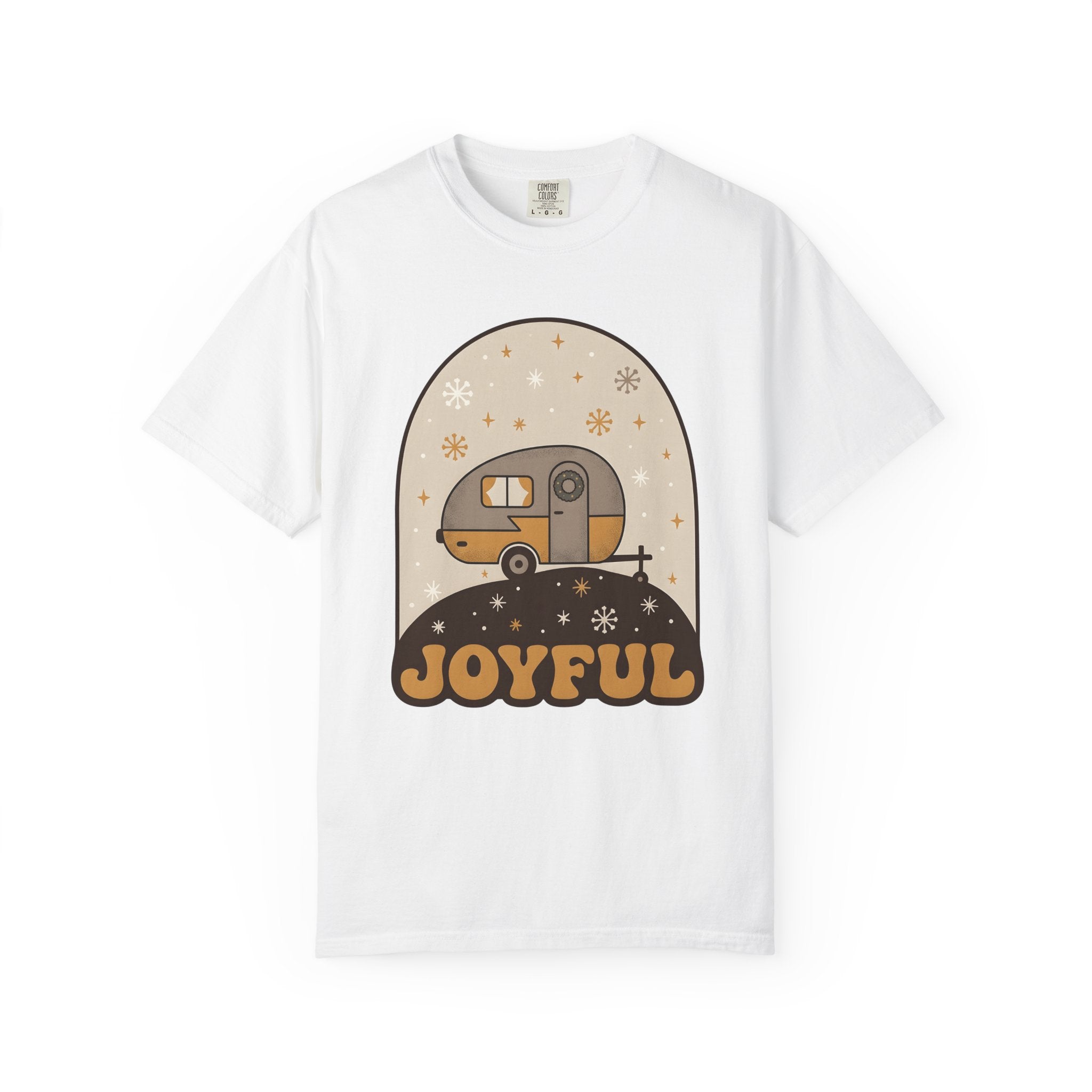 Classic Camper Shirt Christmas Hiking Gift Women Fun Tee Rv T-Shirt Christmas Fan Vintage Tshirt Trek Graphic Old-Fashioned Frost Flakes