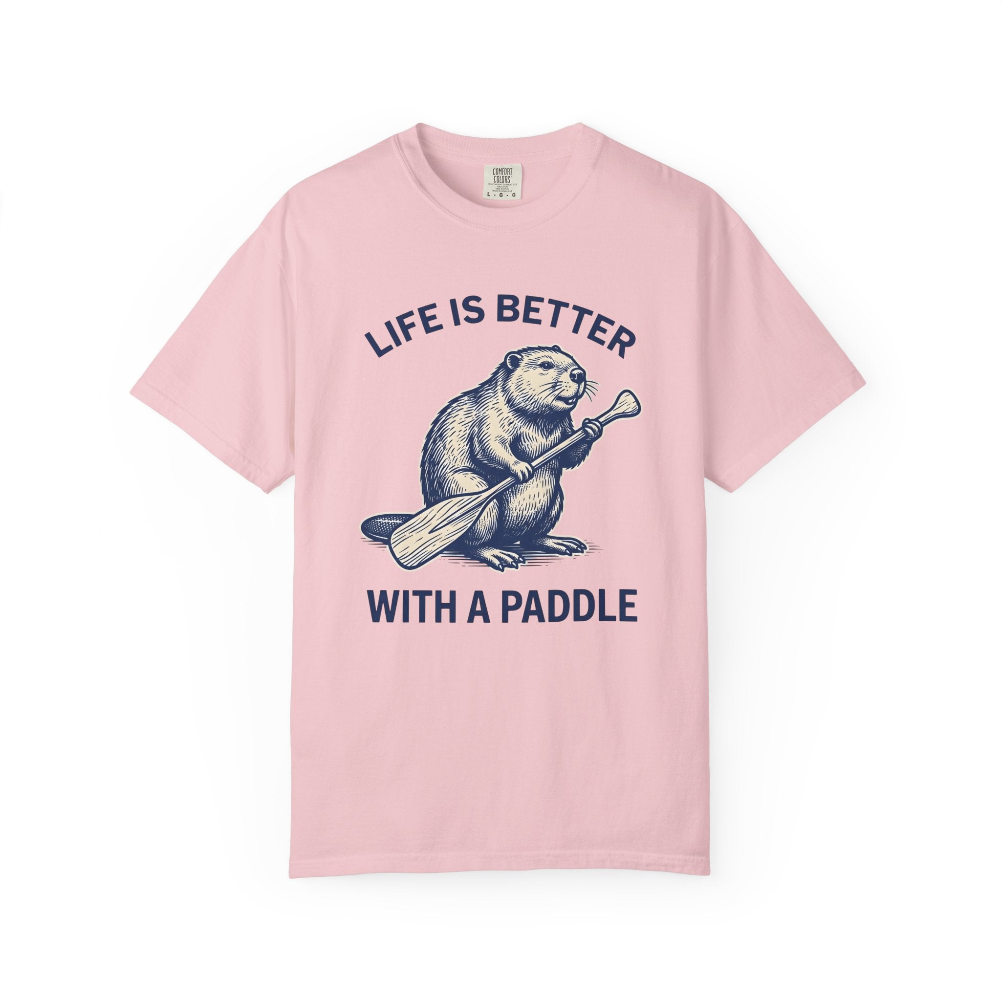 Beaver Oar Shirt Sports & Activities Hiking Gift Women Retro Tee Paddle T-Shirt Athlete Enthusiast Vintage Tshirt Trekker Graphic Sketch