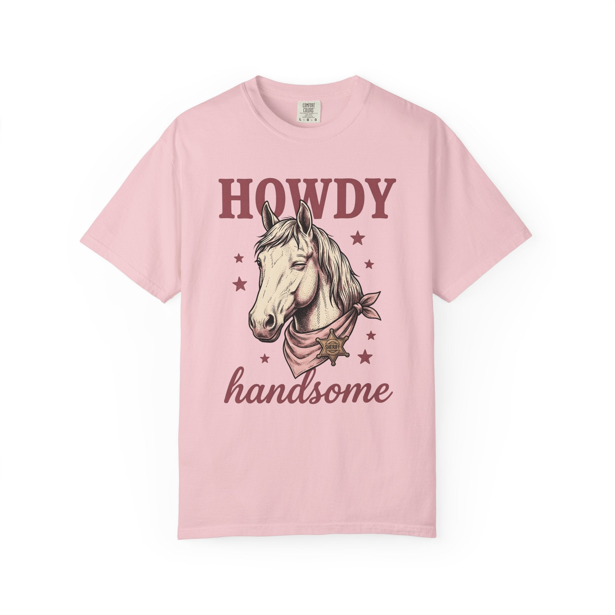Cowboy Steed Shirt St. Valentine's Day Rodeo Gift Women Classic Tee Horse T-Shirt Valentine Fan Retro Tshirt Rodeo Graphic Doodle Officer
