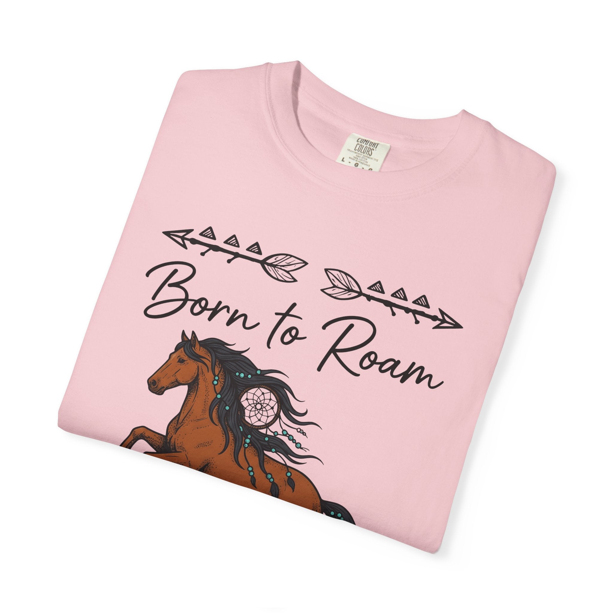 Horse Graphic Shirt Cowgirl Western Gift Women Boho Tee Equine T-Shirt Rodeo Fan Hippie Tshirt Cowboy Graphic Vintage Arrow Tshirt