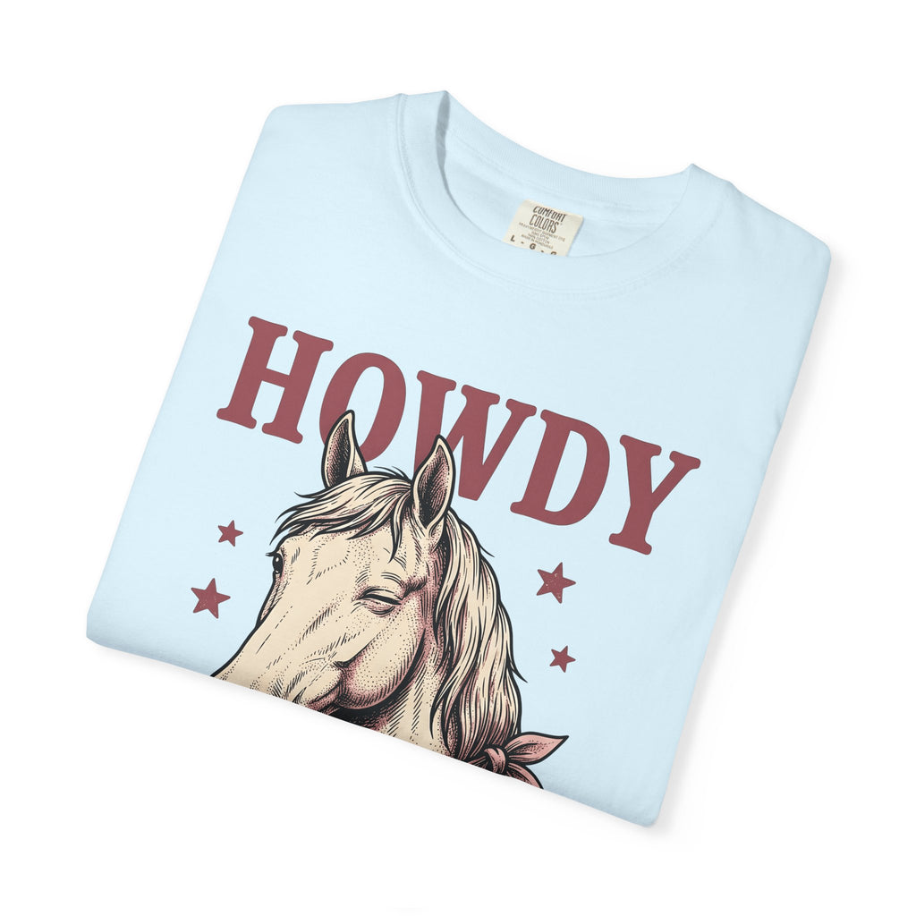 Cowboy Steed Shirt St. Valentine's Day Rodeo Gift Women Classic Tee Horse T-Shirt Valentine Fan Retro Tshirt Rodeo Graphic Doodle Officer