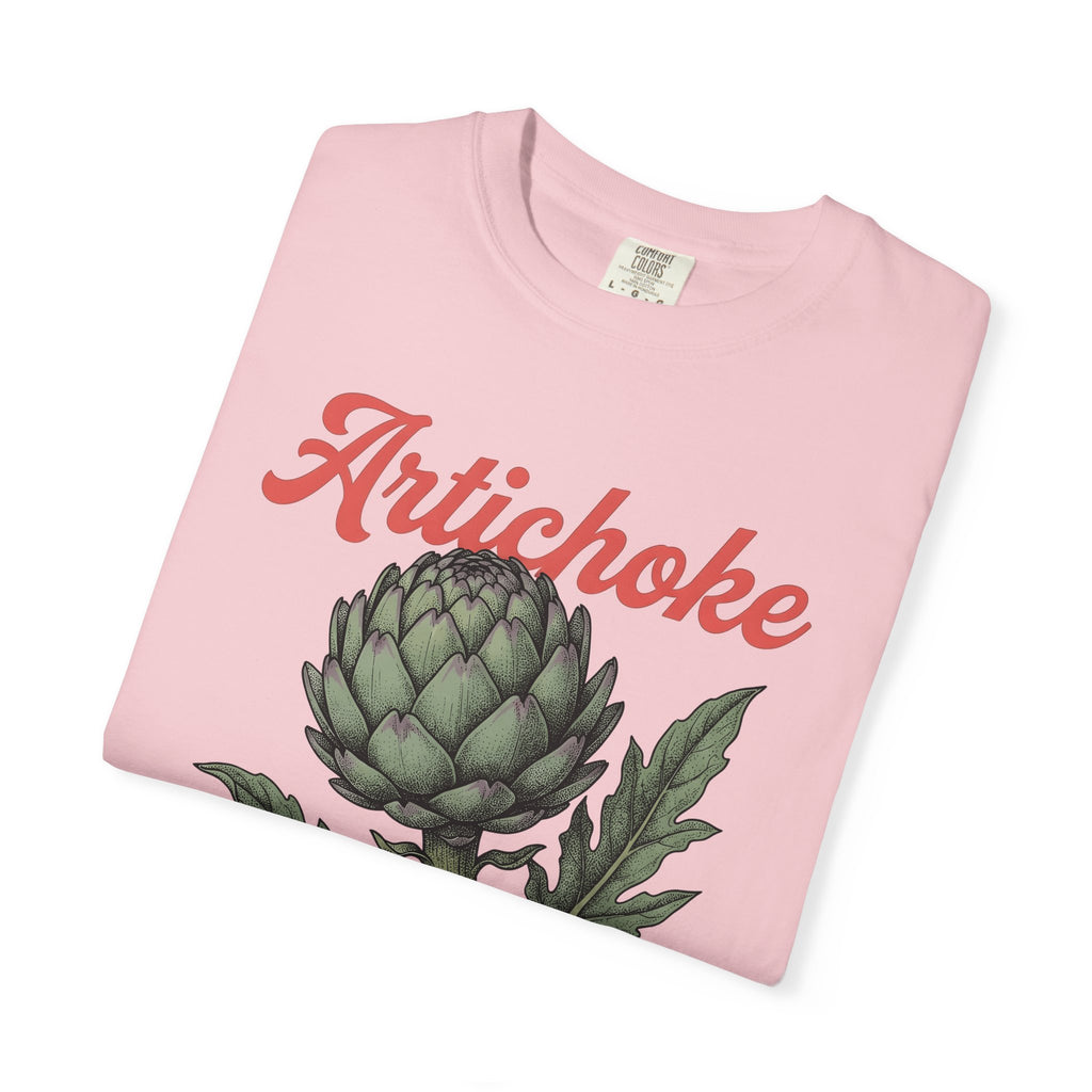 Artichoke Graphic Shirt Vegetable Foodie Gift Women Botanical Tee Artichoke T-Shirt Veggie Fan Herbaceous Tshirt Gourmet Graphic Vintage