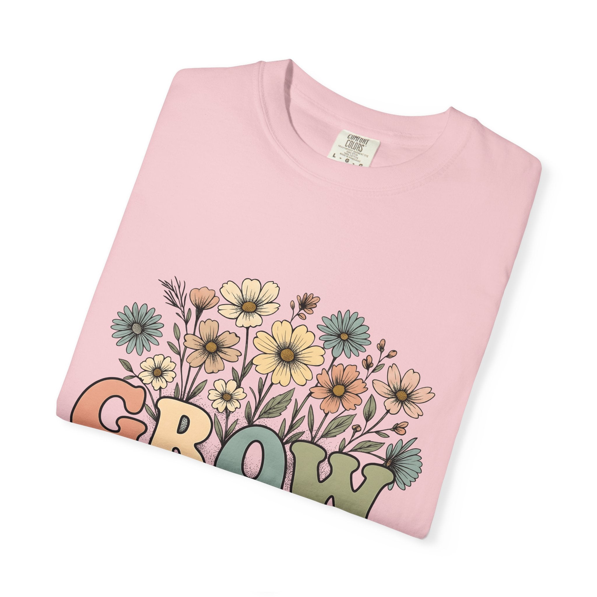Wildflower Graphic Shirt Teacher Floral Gift Women Boho Tee Flower Illustration T-Shirt Educator Enthusiast Bohemian Tshirt Floral Graphic