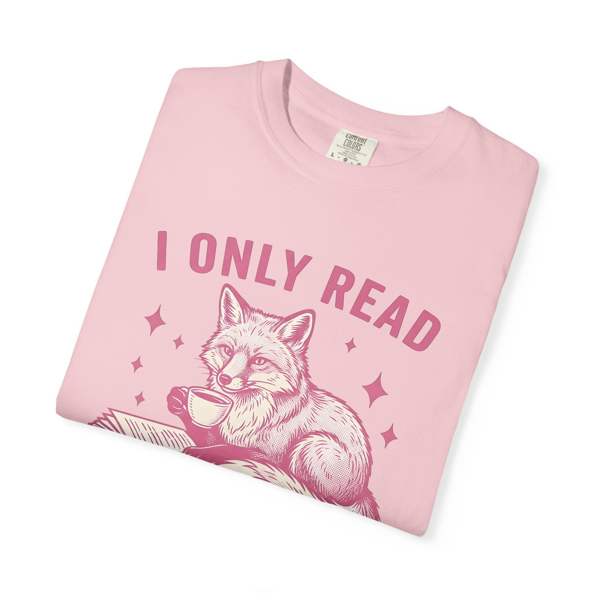 Fox Coffee Book Shirt Book Animal Gift Women Vintage Tee Coffee Table Book T-Shirt Bibliophile Fan Retro Tshirt Wildlife Graphic Hand Drawn