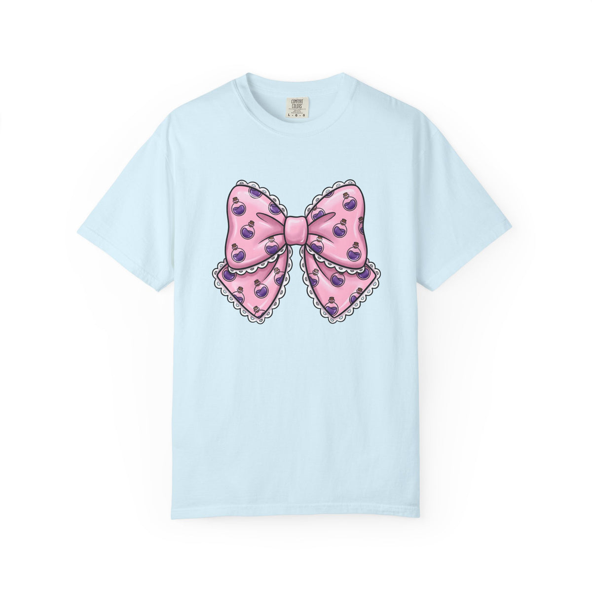 Magic Bow Shirt Halloween Sorcery Unisex Gift Cute Tee Bow T-Shirt Spooky Fan