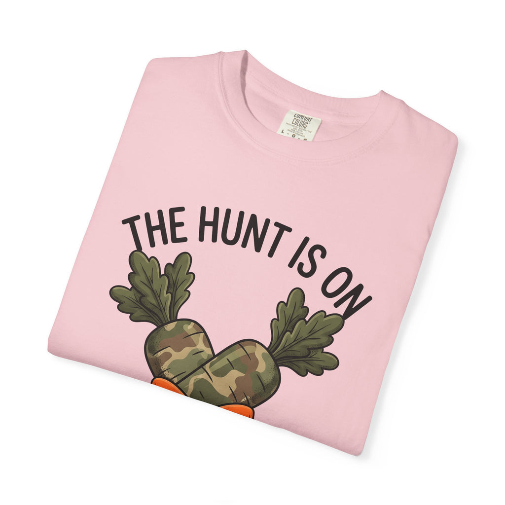 Camo Carrots Shirt Easter Survival Gift Women Animated Tee Carrot T-Shirt Easter Fan Cartoon Tshirt Wilderness Graphic Hand Drawn Carrot Bow