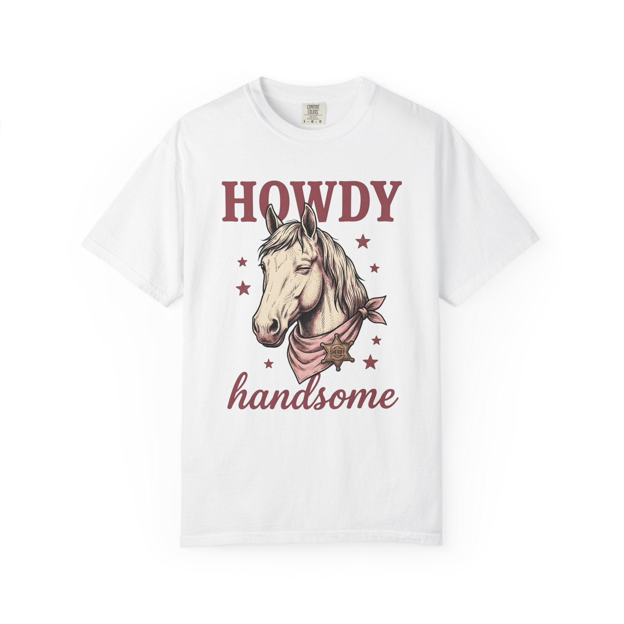 Cowboy Steed Shirt St. Valentine's Day Rodeo Gift Women Classic Tee Horse T-Shirt Valentine Fan Retro Tshirt Rodeo Graphic Doodle Officer