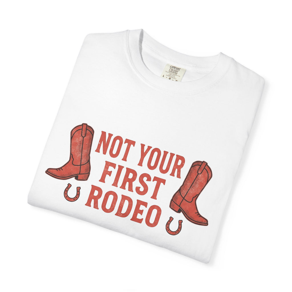 Leather Boots Shirt Cowgirl Livestock Gift Women Rustic Tee Boots T-Shirt Rodeo Fan Cowboy Tshirt Farm Graphic Hand Drawn Iron Horseshoe