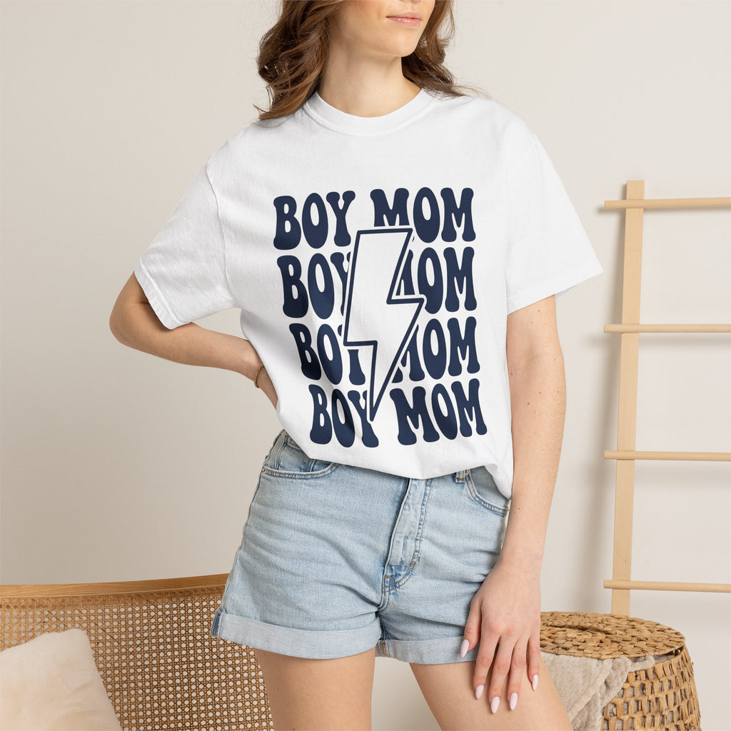 Electric Bolt Shirt Mom Household Gift Women Old School Tee Lightning T-Shirt Mother Fan Retro Tshirt Domestic Graphic Timeless Striking