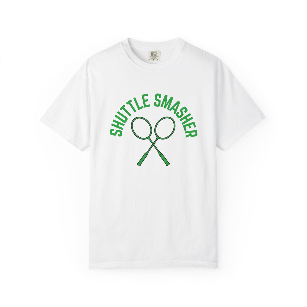 Badminton Rackets Shirt Badminton Team Gift Women Bold Tee Racquet T-Shirt Badminton Fan Graphic Tshirt Crew Graphic Minimalist Crossed