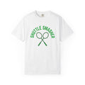 Badminton Rackets Shirt Badminton Team Gift Women Bold Tee Racquet T-Shirt Badminton Fan Graphic Tshirt Crew Graphic Minimalist Crossed