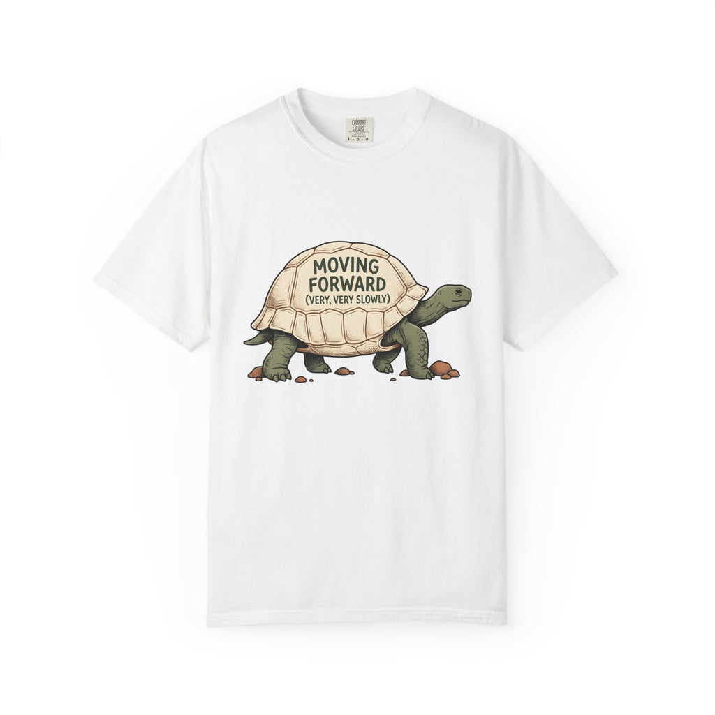 Tortoise Graphic Shirt Funny Animal Gift Women Cartoon Tee Turtle T-Shirt Humor Fan Comic Tshirt Creature Graphic Hand Drawn Rocks Tshirt