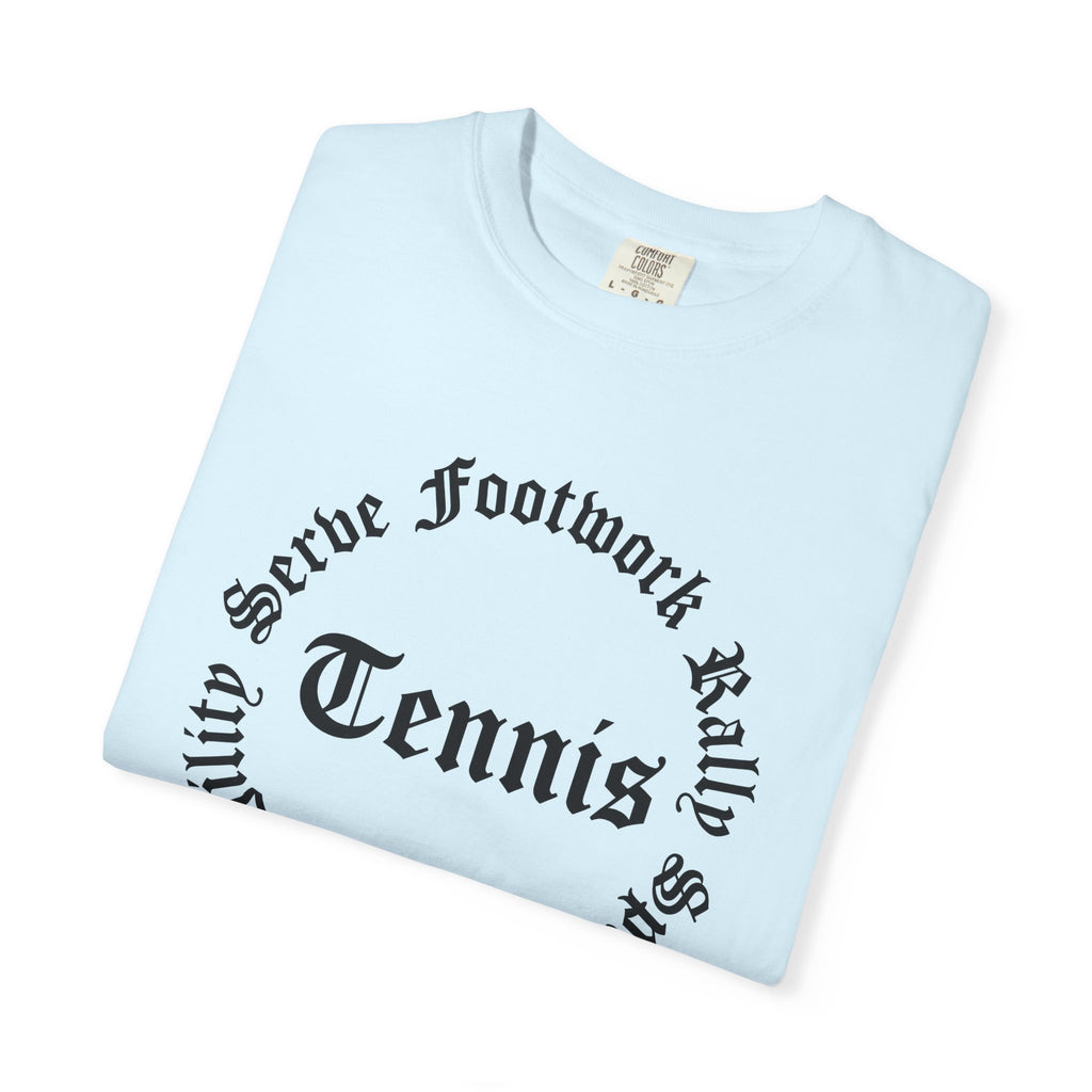 Tennis Quote Shirt Tennis Competitor Gift Women Old English Tee Quote T-Shirt Tennis Fan Vintage Tshirt Athlete Graphic Hand Drawn Band