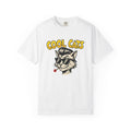 Kitty Shades Shirt Cat Fun Gift Women Comic Tee Sunglasses T-Shirt Cat Fan Cartoon Tshirt Humor Graphic Vintage Stick Tshirt