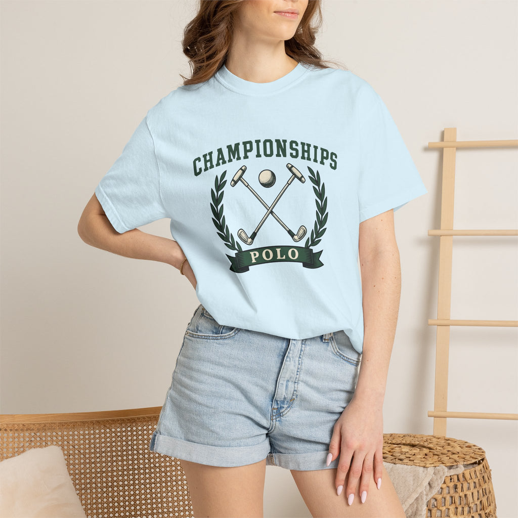 Polo Mallets Shirt Polo Competition Gift Women Rustic Tee Mallet T-Shirt Polo Player Enthusiast Vintage Tshirt Tournament Graphic Line Art