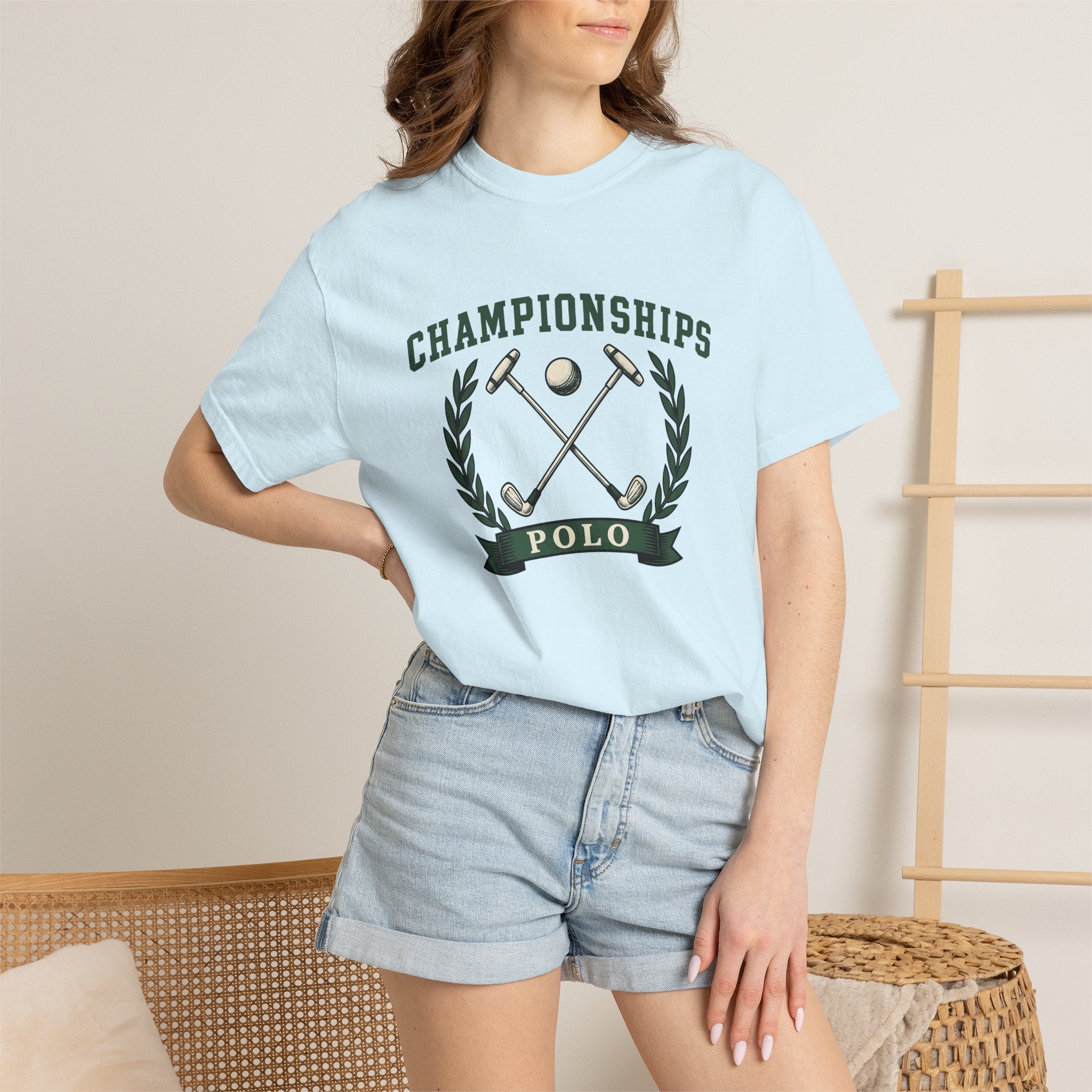 Polo Mallets Shirt Polo Competition Gift Women Rustic Tee Mallet T-Shirt Polo Player Enthusiast Vintage Tshirt Tournament Graphic Line Art