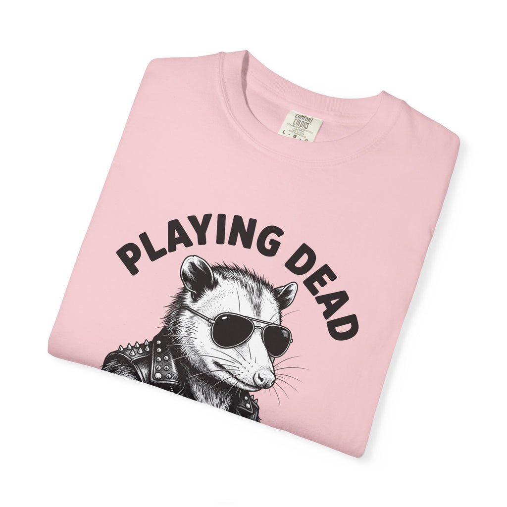 Possum Eyeglasses Shirt Funny Pets Gift Women Old School Tattoo Tee Opossum T-Shirt Humor Fan Tattooed Tshirt Animal Graphic Doodle Moto