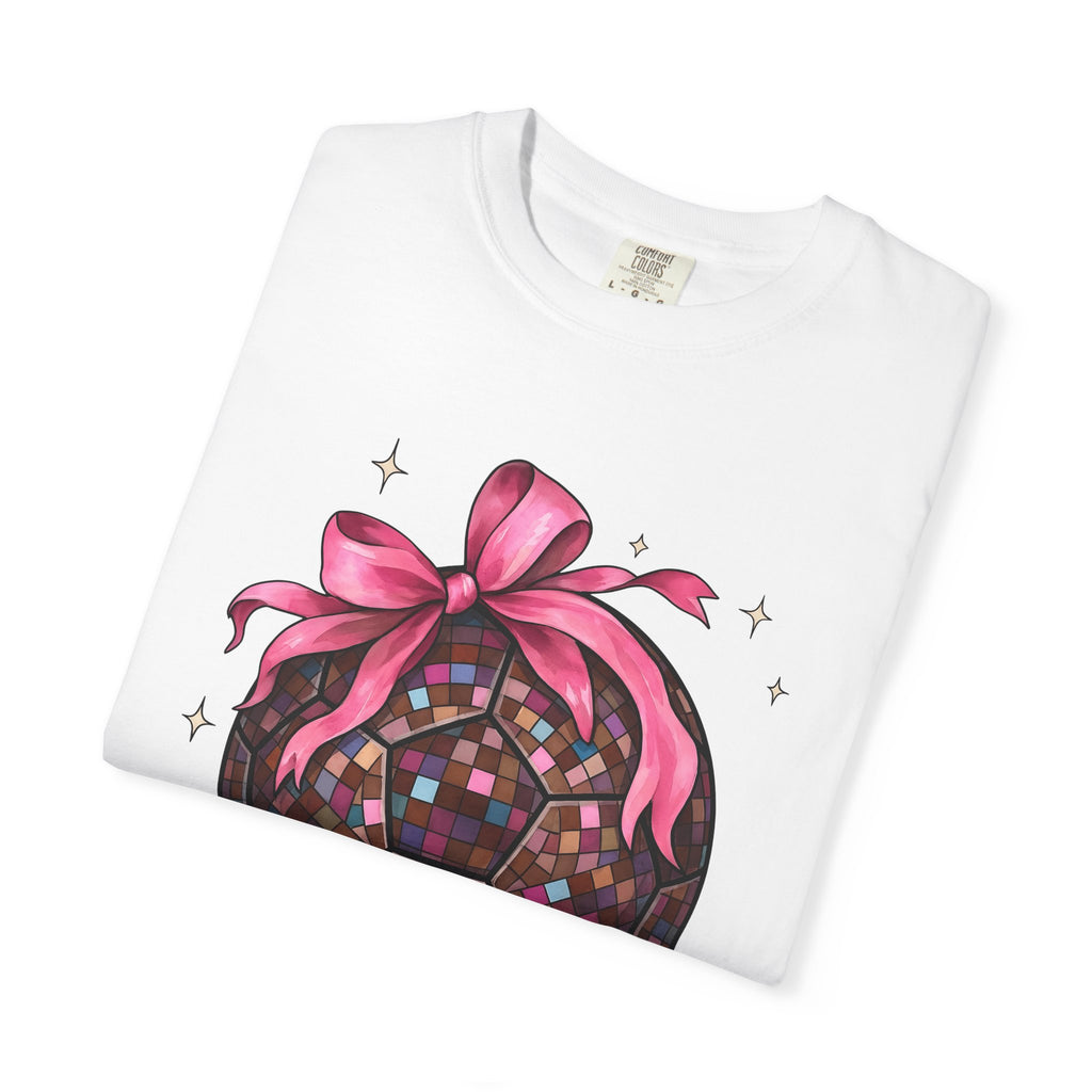 Party Ball Shirt Moms Festivity Gift Women Brushwork Tee Balloon T-Shirt Mom Fan Painting Tshirt Celebration Graphic Nostalgic Bow Tie