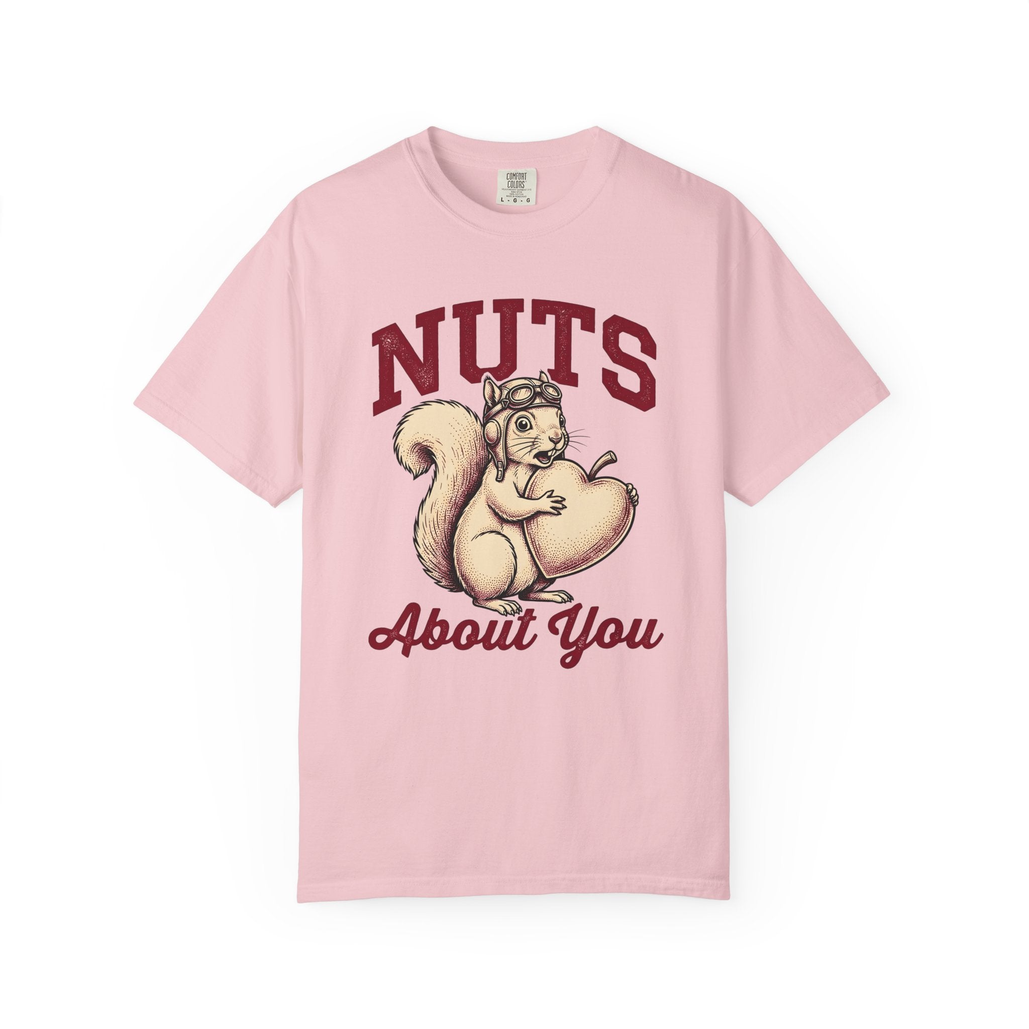 Chipmunk Heart Shirt St Valentines Day Pet Owner Gift Women Rustic Tee Squirrel T-Shirt Valentine Fan Vintage Tshirt Dog Owner Graphic Old