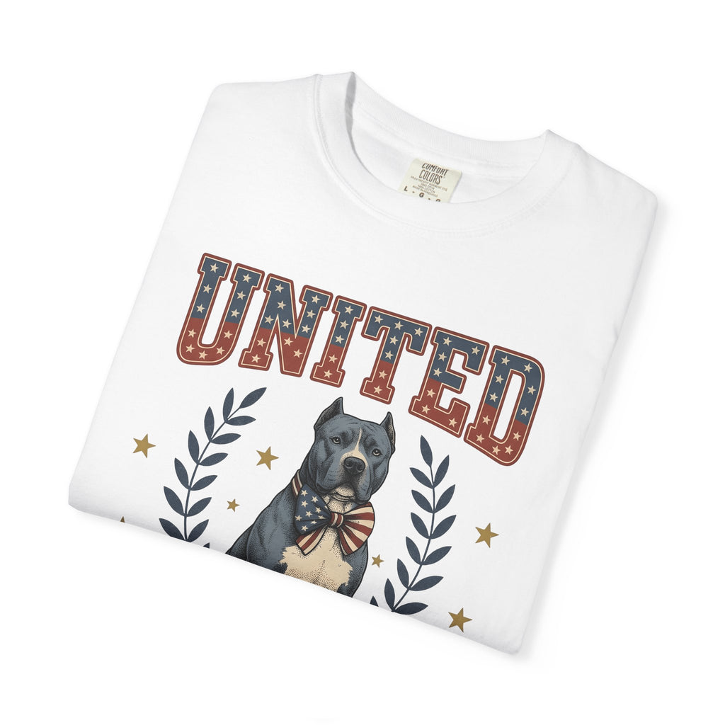 Bully Breed Shirt America 4Th Of July Heritage Gift Women Hand Drawn Tee Pitbull T-Shirt Patriot Fan Illustrated Tshirt Traditional Graphic
