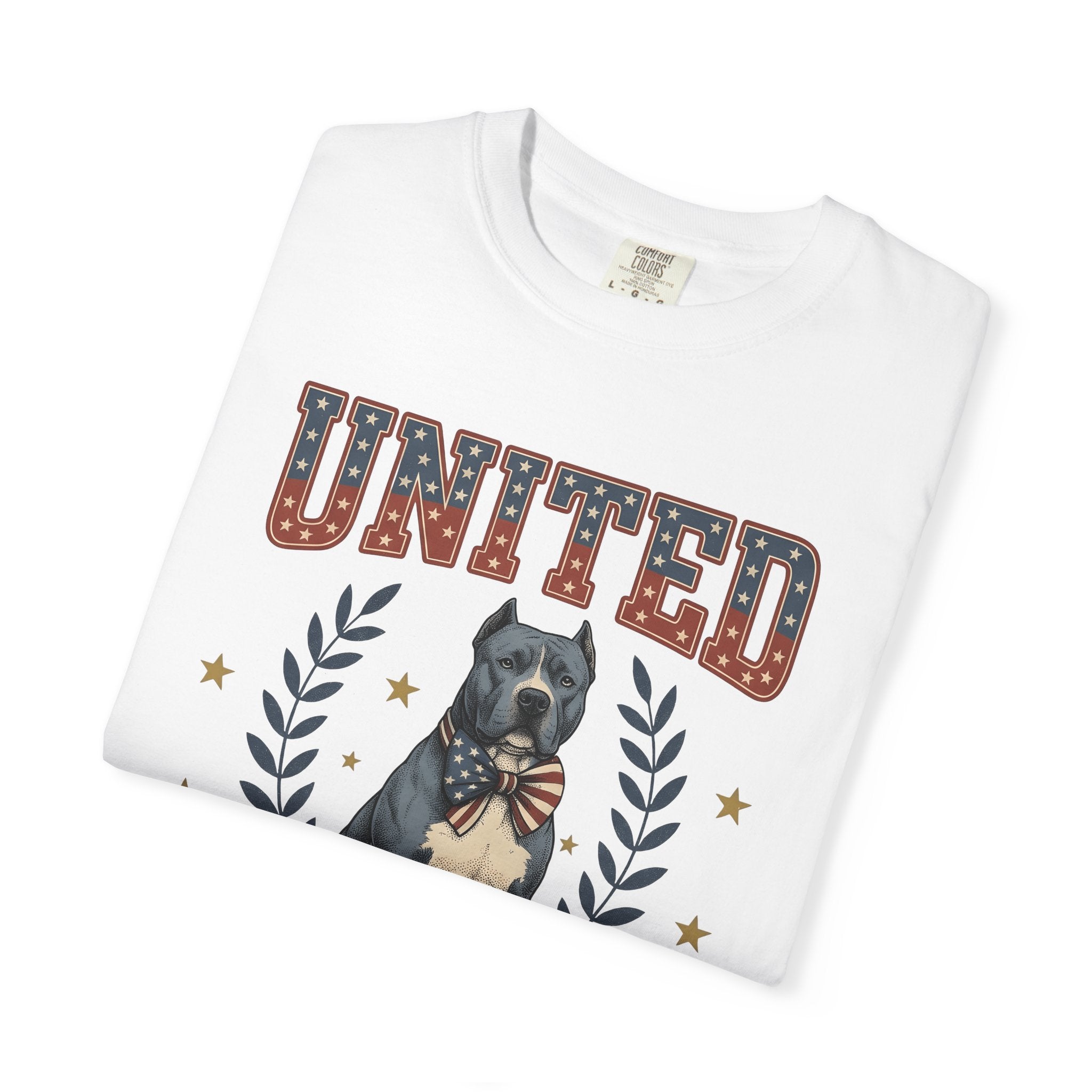 Bully Breed Shirt America 4Th Of July Heritage Gift Women Hand Drawn Tee Pitbull T-Shirt Patriot Fan Illustrated Tshirt Traditional Graphic