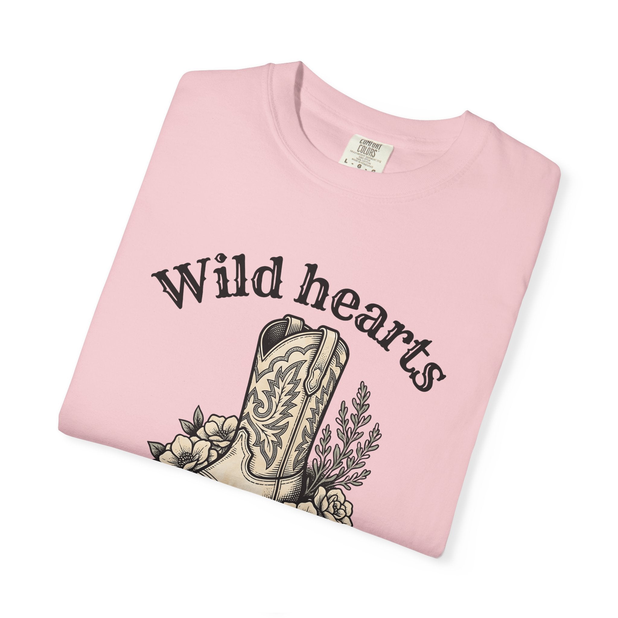 Cowboy Boot Shirt Cowgirl Western Gift Women Vintage Tee Boot T-Shirt Rodeo Fan Cowboy Graphic Tshirt Retro Illustration Design Hand Drawn