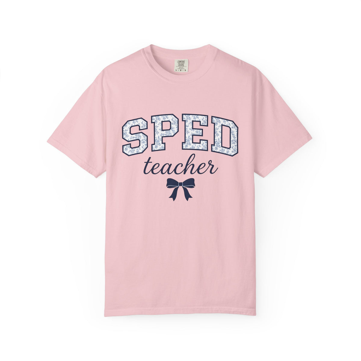 Floral Varsity Letters Shirt Teacher Appreciation Gift Women Collegiate Tee Letterman T-Shirt Educator Enthusiast Retro Tshirt Grateful