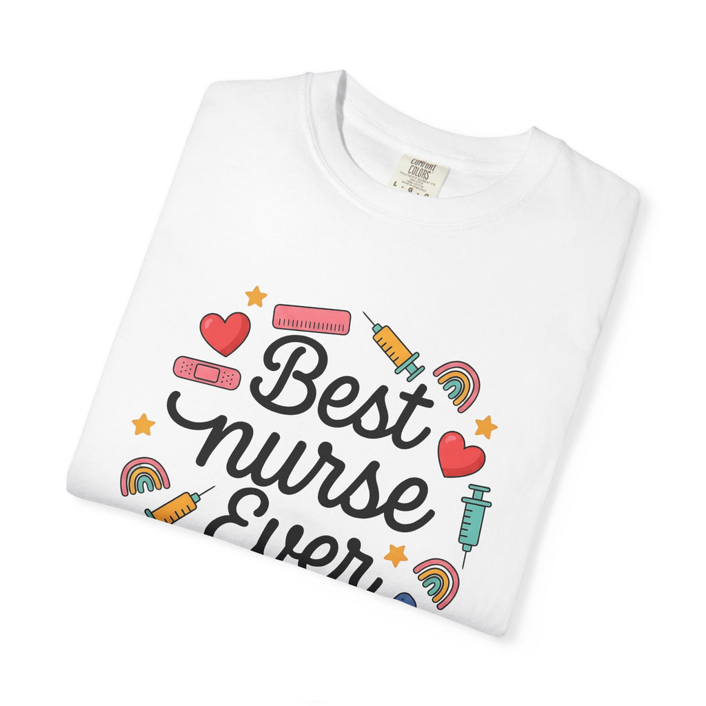 Nurse Illustration Shirt Nurse Gratitude Gift Women Cartoon Tee Nursing T-Shirt Nurse Enthusiast Caricature Tshirt Appreciation Graphic