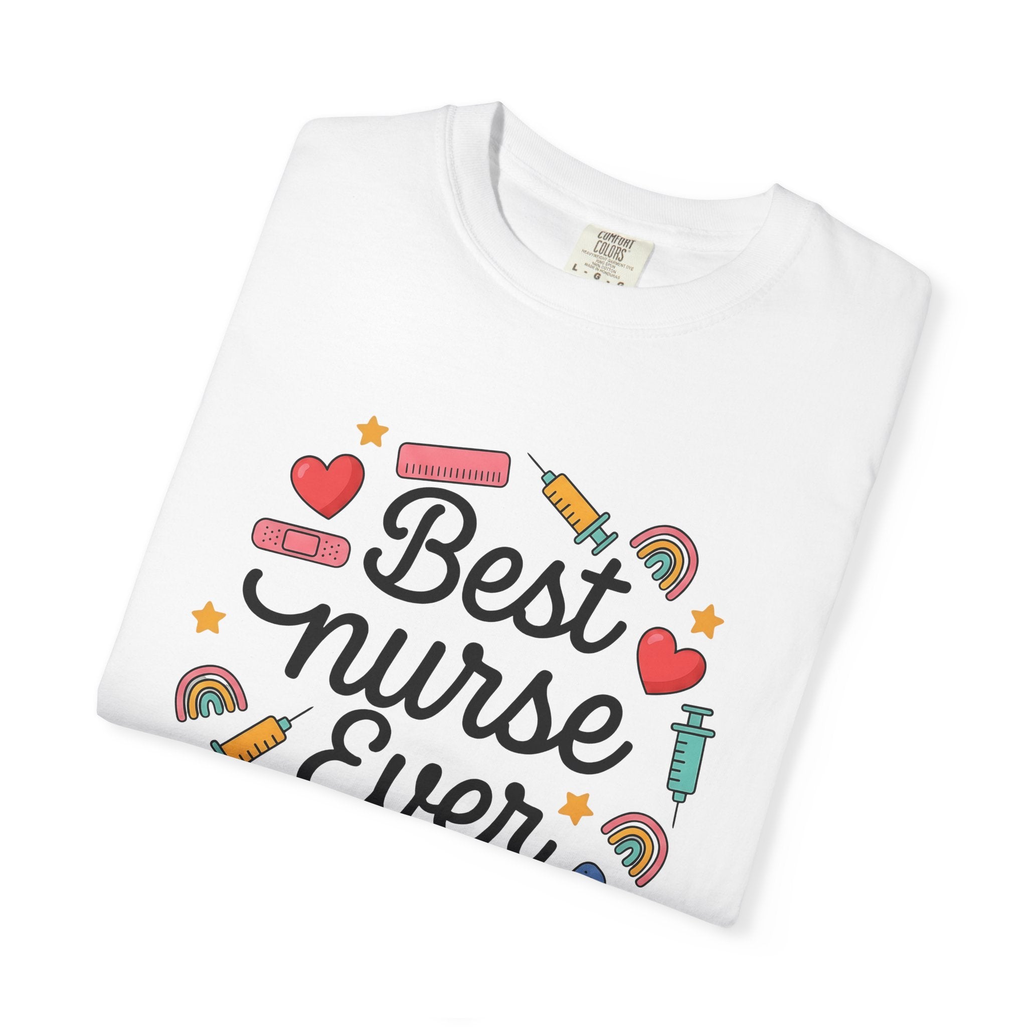 Nurse Illustration Shirt Nurse Gratitude Gift Women Cartoon Tee Nursing T-Shirt Nurse Enthusiast Caricature Tshirt Appreciation Graphic