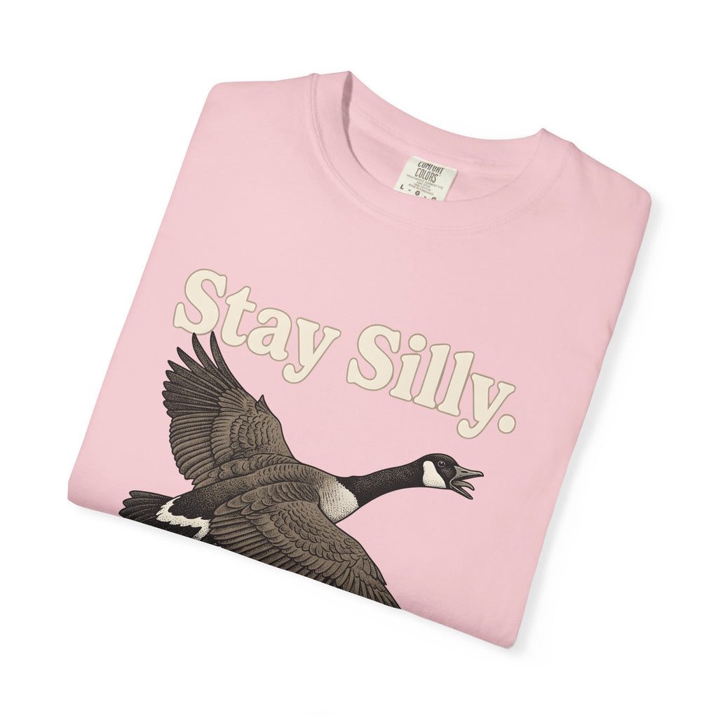 Soaring Goose Shirt Animals Fauna Gift Women Retro Tee Goose T-Shirt Wildlife Fan Vintage Tshirt Wildlife Graphic Sketch Funny Tshirt