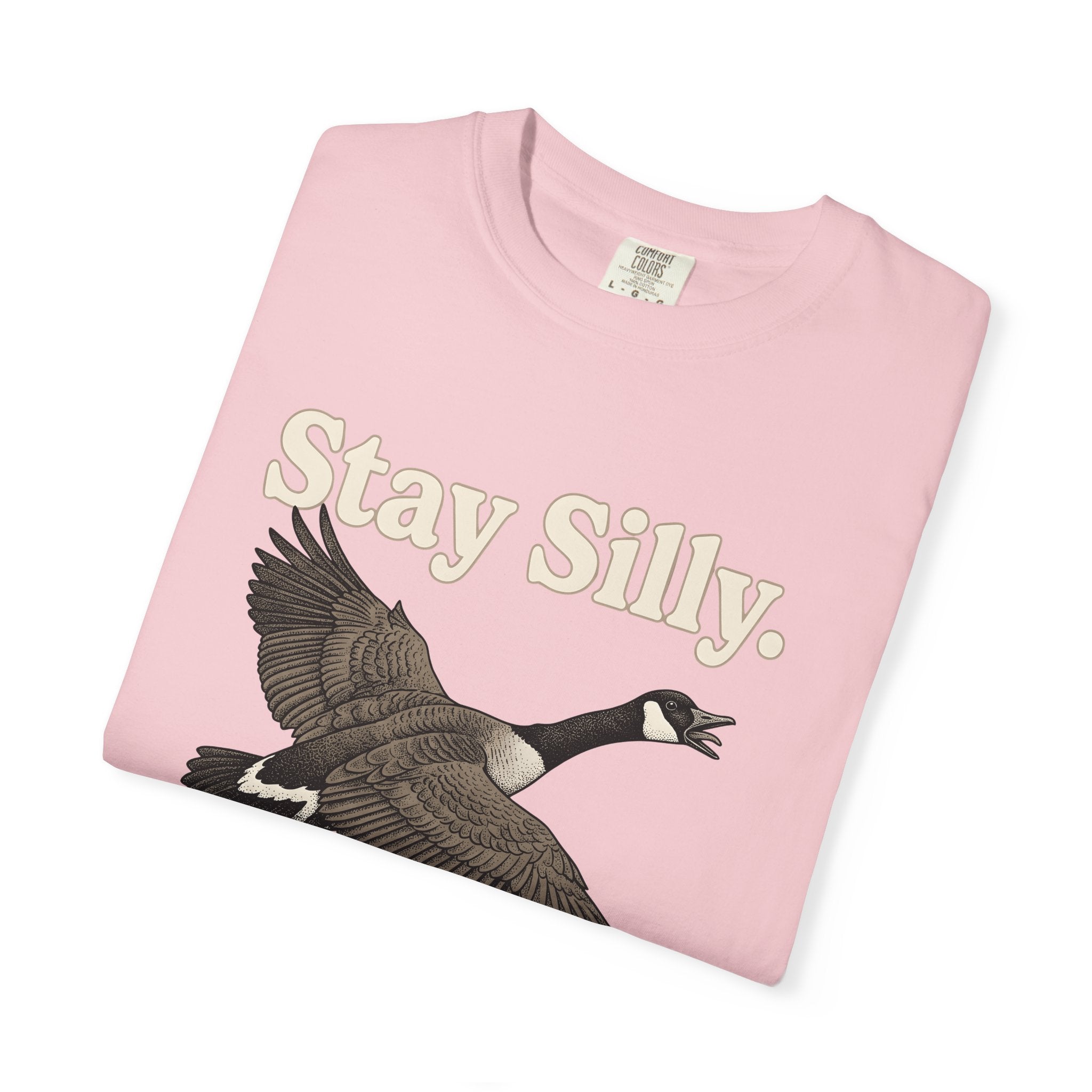 Soaring Goose Shirt Animals Fauna Gift Women Retro Tee Goose T-Shirt Wildlife Fan Vintage Tshirt Wildlife Graphic Sketch Funny Tshirt