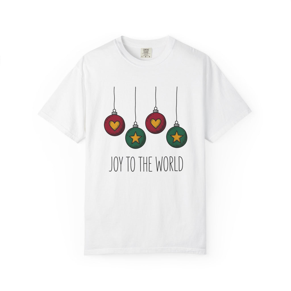 Christmas Ornaments Shirt Christmas Holiday Gift Women Doodle Tee Bauble T-Shirt Christmas Fan Xmas Graphic Holiday Design Christmas