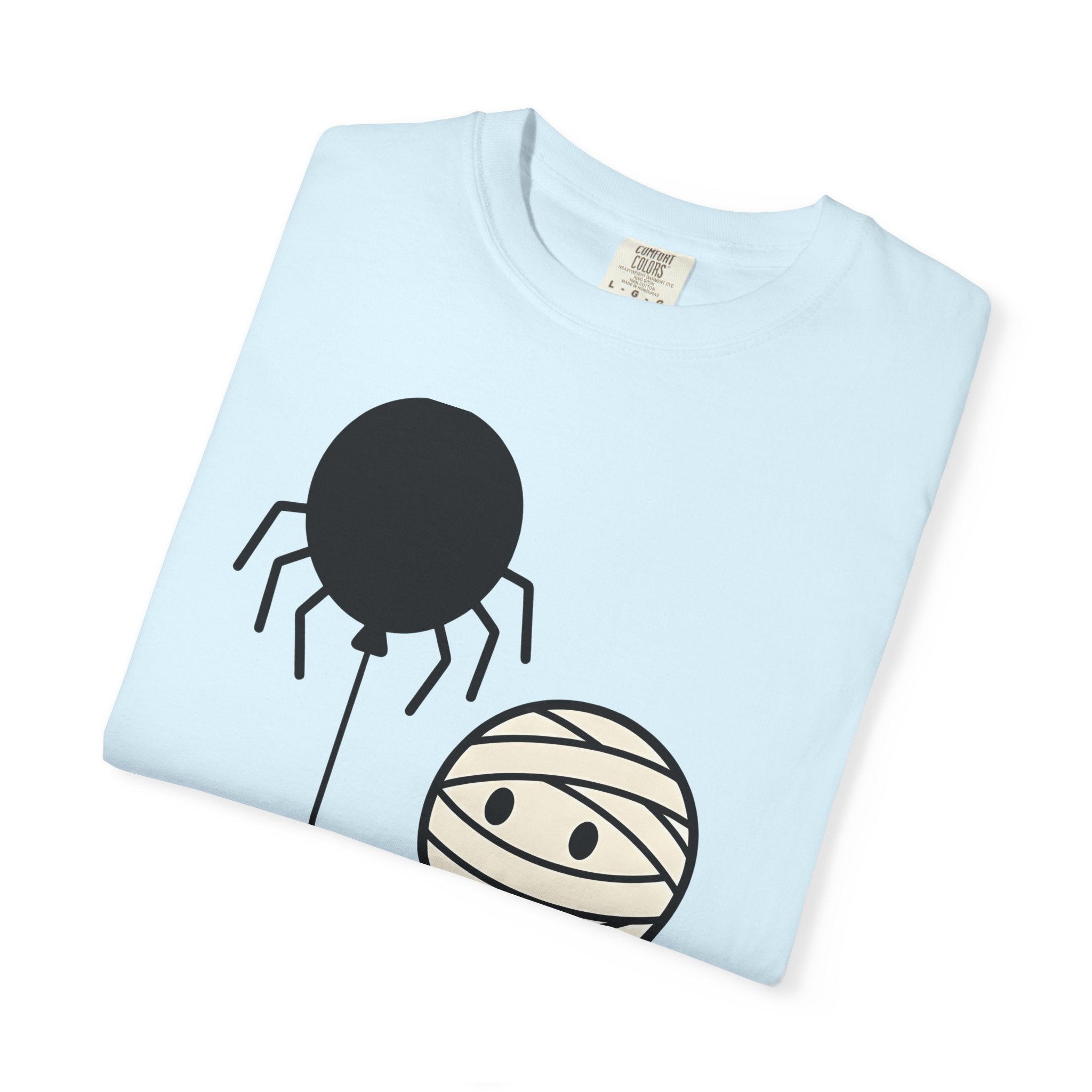 Mummy Doll Shirt Halloween Horror Gift Women Sweet Tee Doll T-Shirt Horror Fan Creepy Tshirt Macabre Graphic Clean Spider Balloon Tshirt