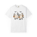 Spooky Cat Shirt Halloween Animal Gift Women Animation Tee Kitty T-Shirt Horror Fan Cartoon Tshirt Creature Graphic Classic Carved Pumpkin