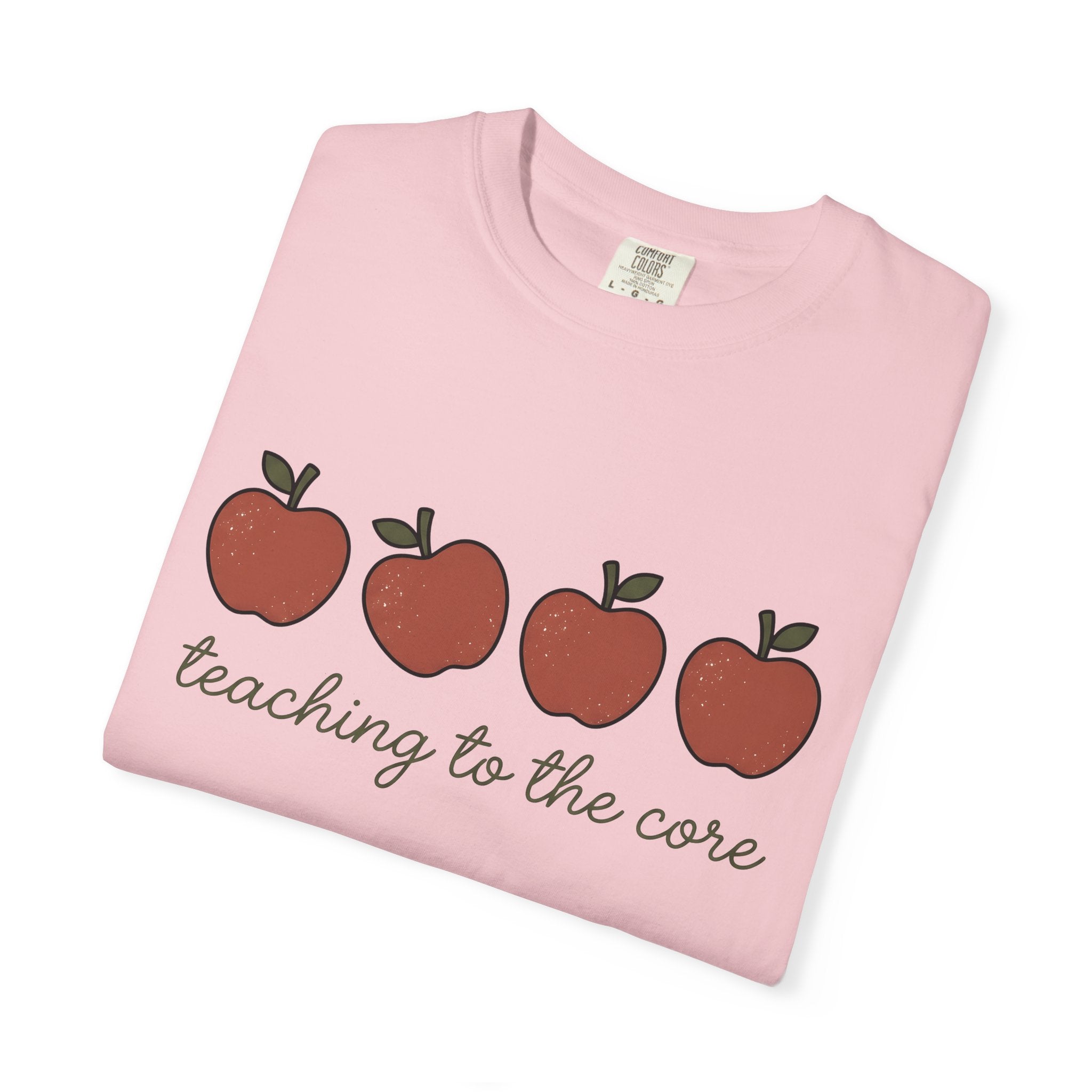 Apple Row Shirt Teachers Thanks Gift Women Hand Drawn Tee Orchard T-Shirt Educator Enthusiast Illustrated Tshirt Appreciation Graphic Clean