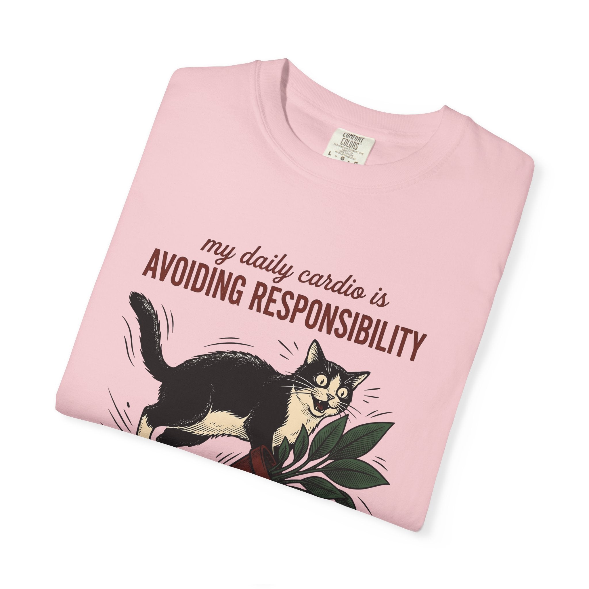 Tuxedo Cat Shirt Cat Humor Gift Women Vintage Tee Cat T-Shirt Cat Fan Retro Tshirt Funny Graphic Hand Drawn Houseplant Tshirt