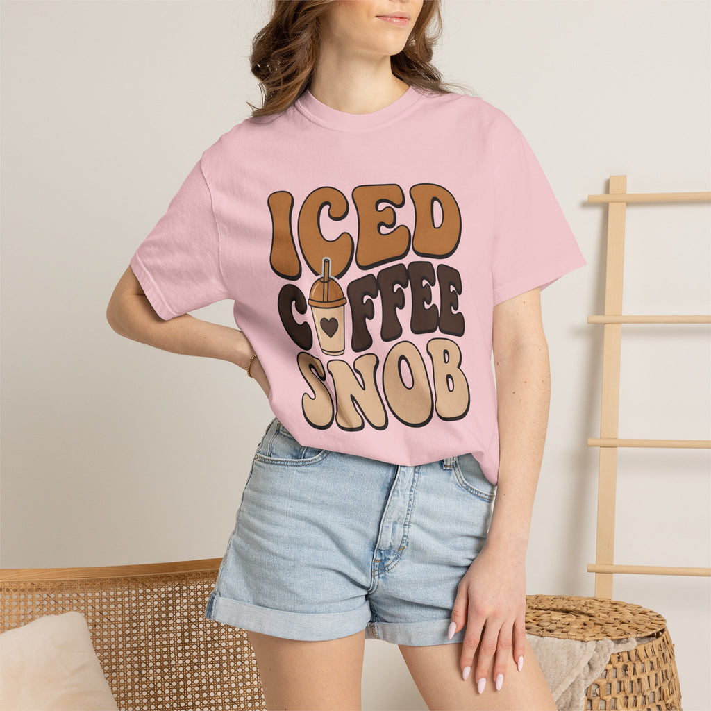 Cold Brew Cup Shirt Coffee Liquid Gift Women Retro Tee Cold Brew T-Shirt Coffee Fan Vintage Tshirt Fluid Graphic Sketch Romance Icon Tshirt