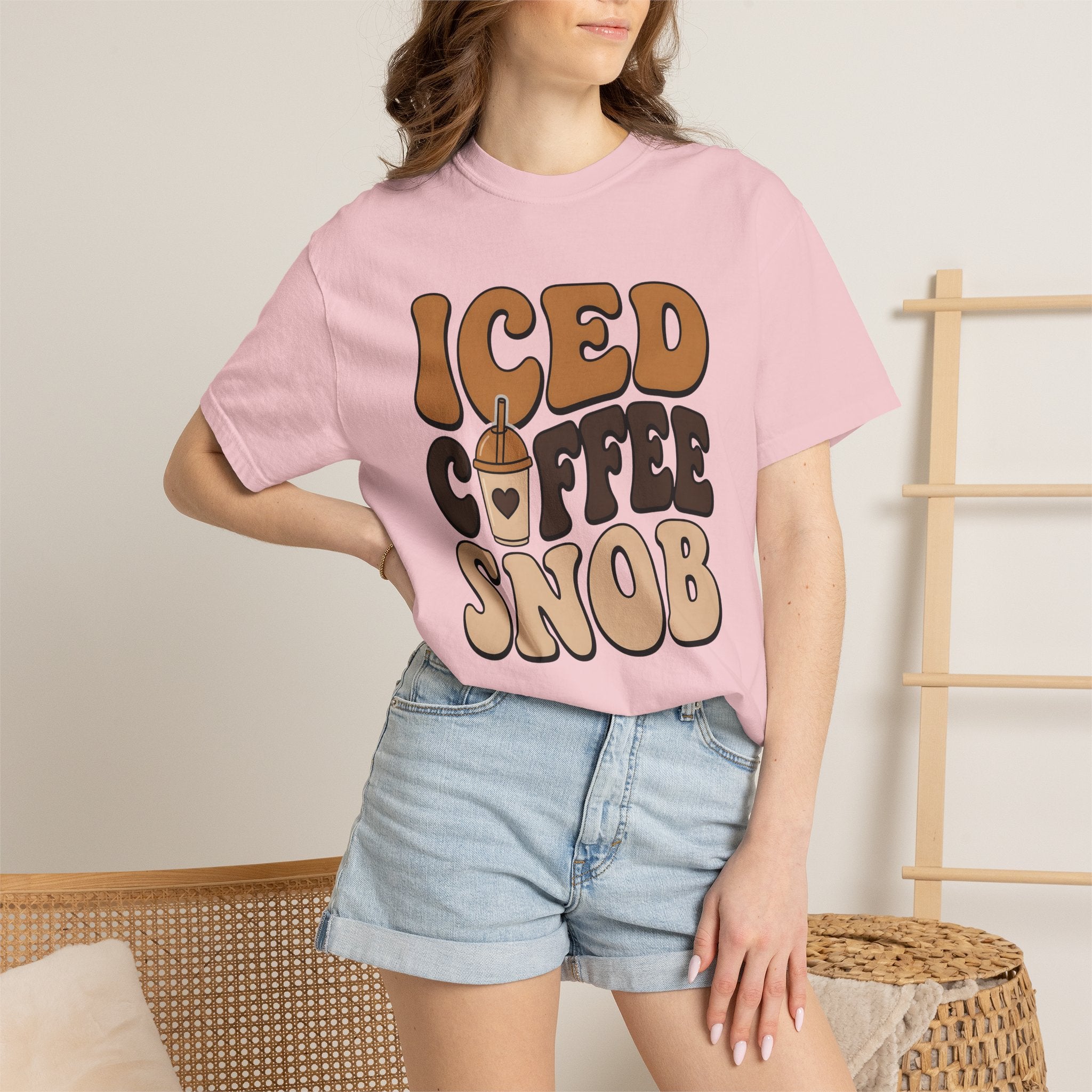 Cold Brew Cup Shirt Coffee Liquid Gift Women Retro Tee Cold Brew T-Shirt Coffee Fan Vintage Tshirt Fluid Graphic Sketch Romance Icon Tshirt