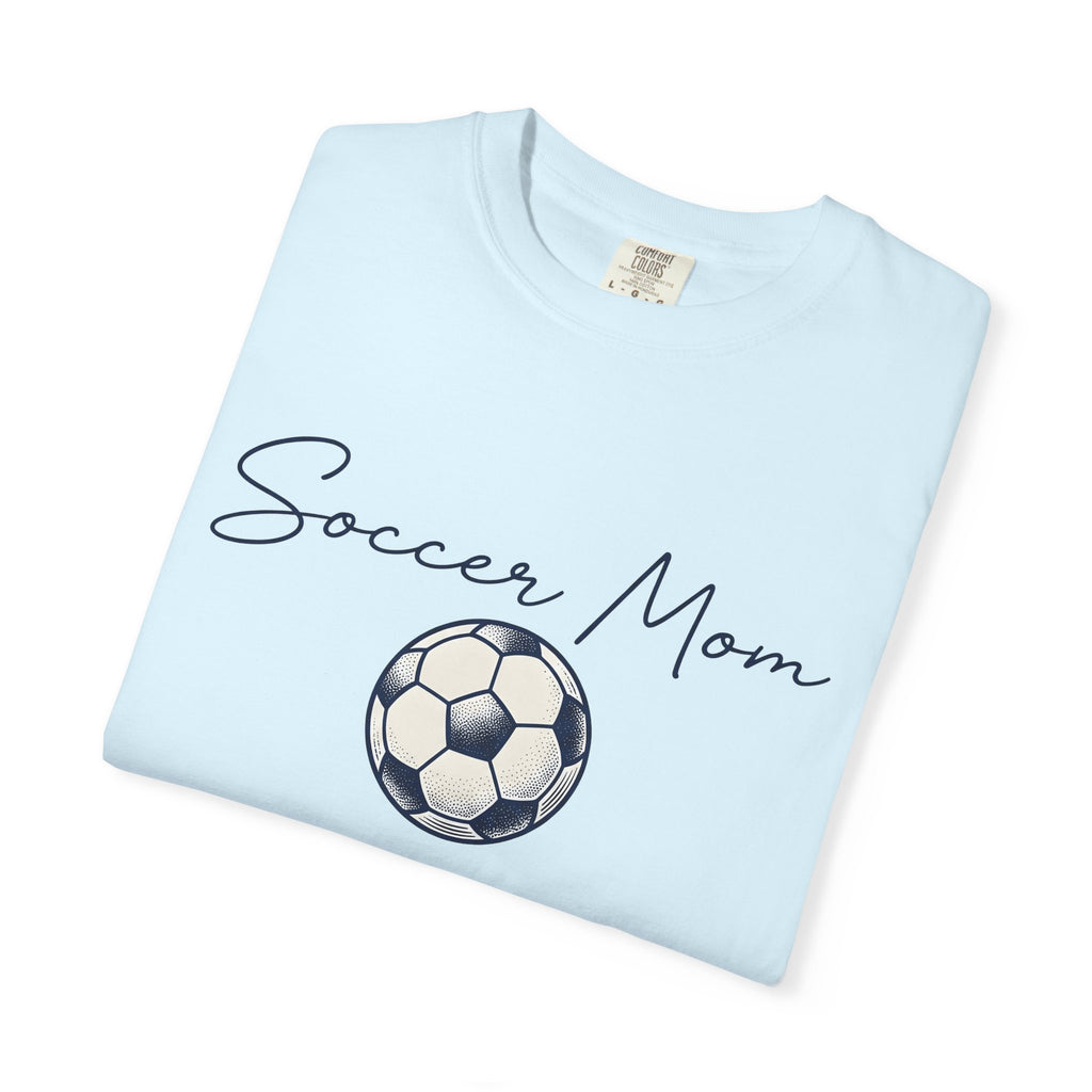 Soccer Ball Shirt Sports Relatives Gift Women Vintage Tee Football T-Shirt Athlete Fan Soccer Tee Retro Tshirt Family Graphic Silhouette Mom