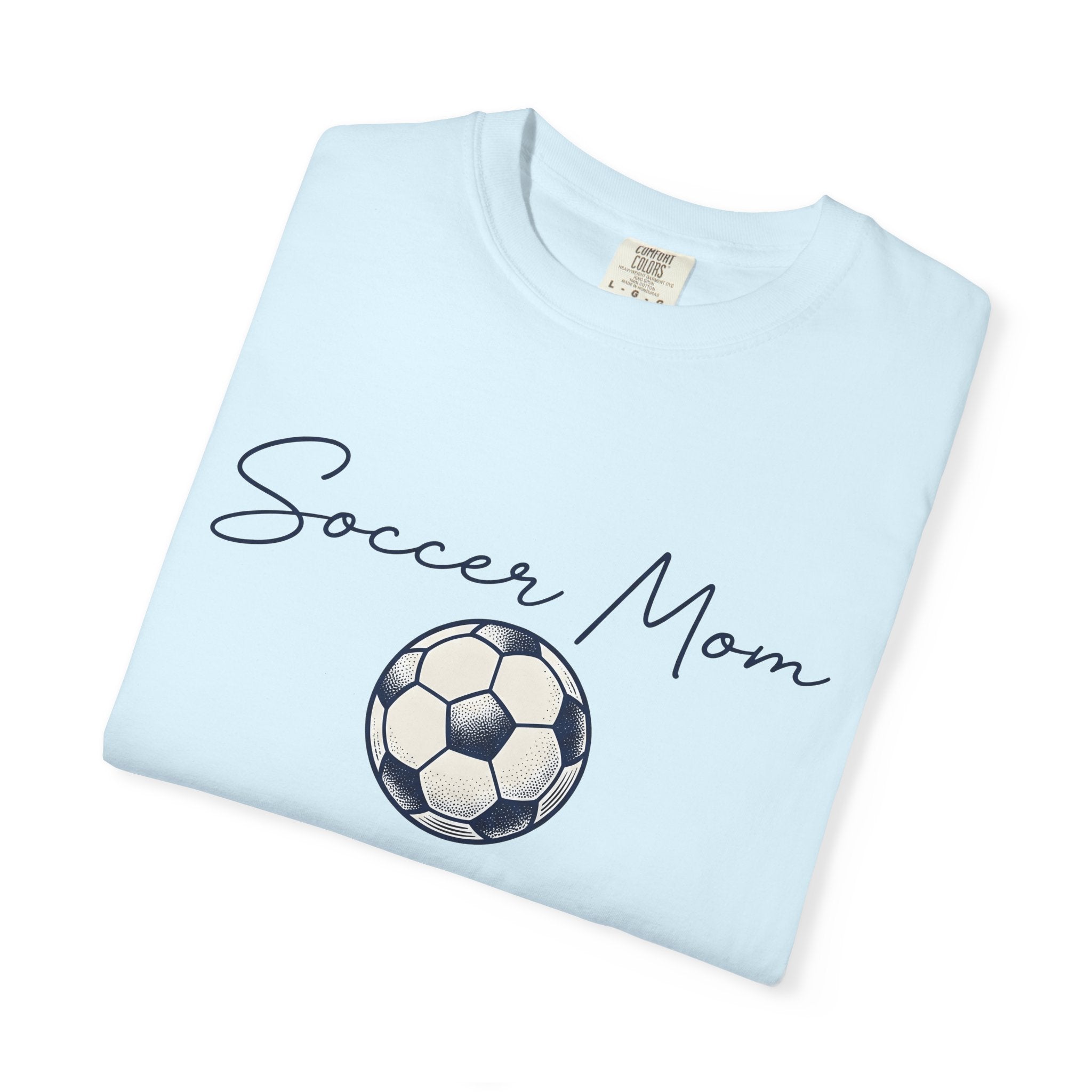 Soccer Ball Shirt Sports Relatives Gift Women Vintage Tee Football T-Shirt Athlete Fan Soccer Tee Retro Tshirt Family Graphic Silhouette Mom