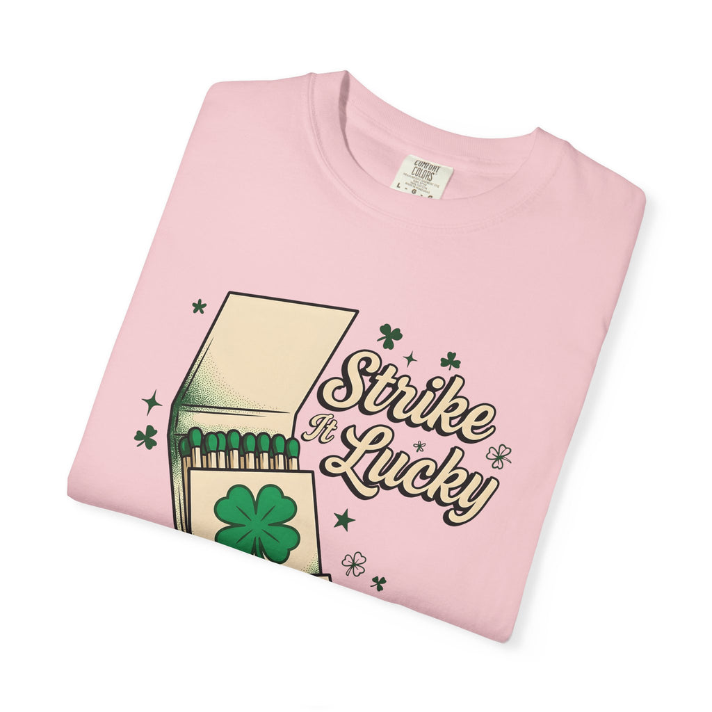 Matchbook Clover Leaf Shirt St Patricks Day Charm Gift Women Nostalgic Tee Shamrock T-Shirt Luck Fan Vintage Tshirt Lucky Graphic Throwback