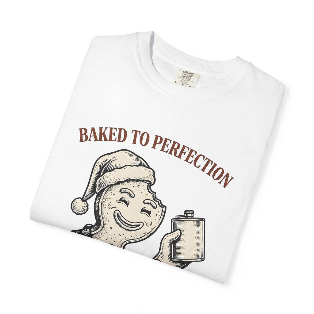 Gingerbread Biscuit Shirt Christmas Funny Gift Women Classic Tee Cookie T-Shirt Xmas Fan Gingerbread Tshirt Humor Graphic Doodle Holiday Hat