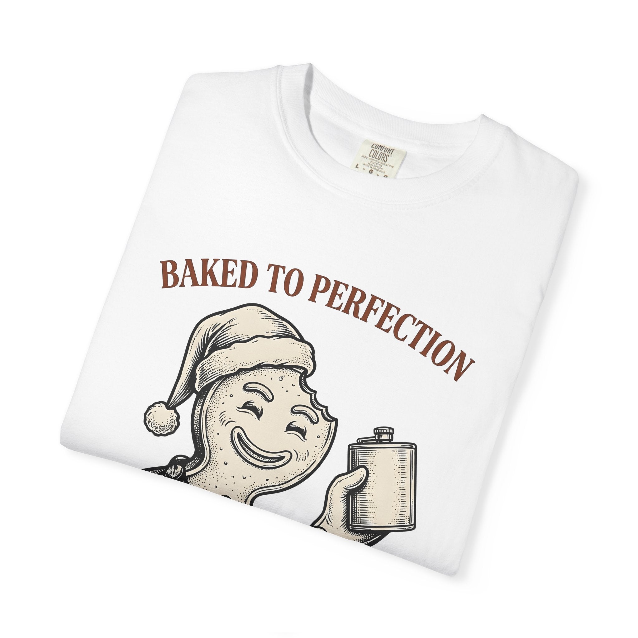 Gingerbread Biscuit Shirt Christmas Funny Gift Women Classic Tee Cookie T-Shirt Xmas Fan Gingerbread Tshirt Humor Graphic Doodle Holiday Hat