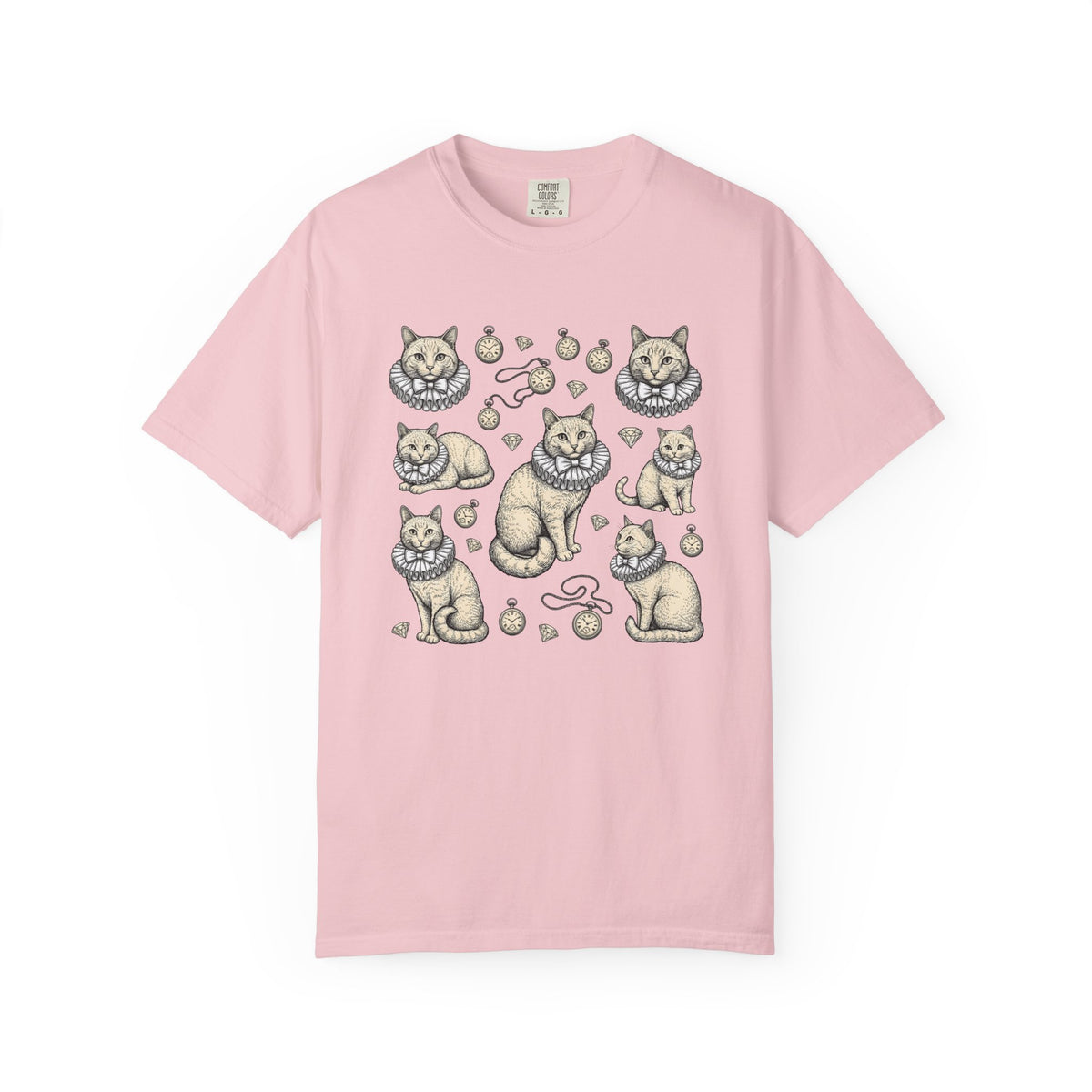 Noble Cat Shirt Cat Wildlife Unisex Gift Rustic Tee Kitty T-Shirt Cat Fan Feline